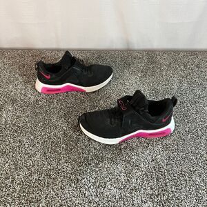 Nike Air Max Bella TER 5 Womens Training Shoes Black Rush Pink Size 8